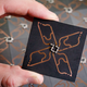 One unit cell from one of the two topological insulators.